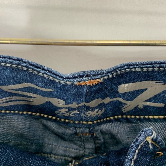 7 for All Mankind Womens Bootcut Distressed Jeans - Picture 5 of 8